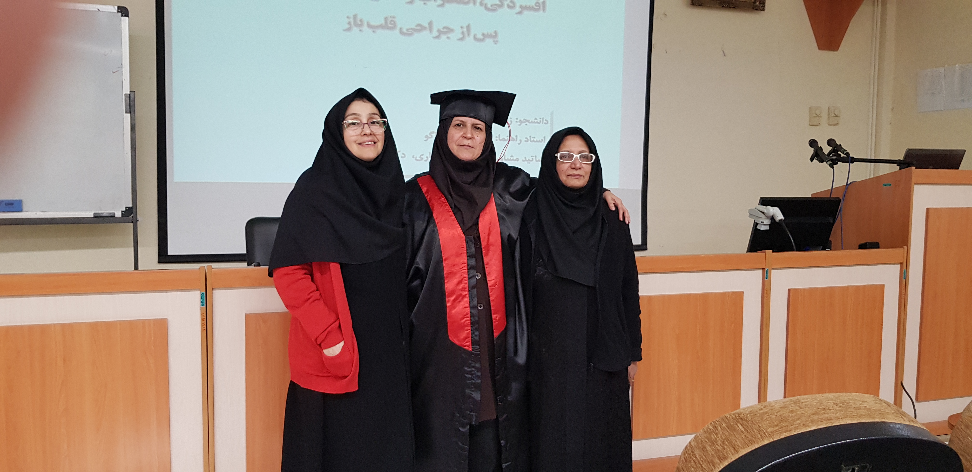 دفاع از پایان نامه کارشناسی ارشد پرستاری مراقبت ویژه