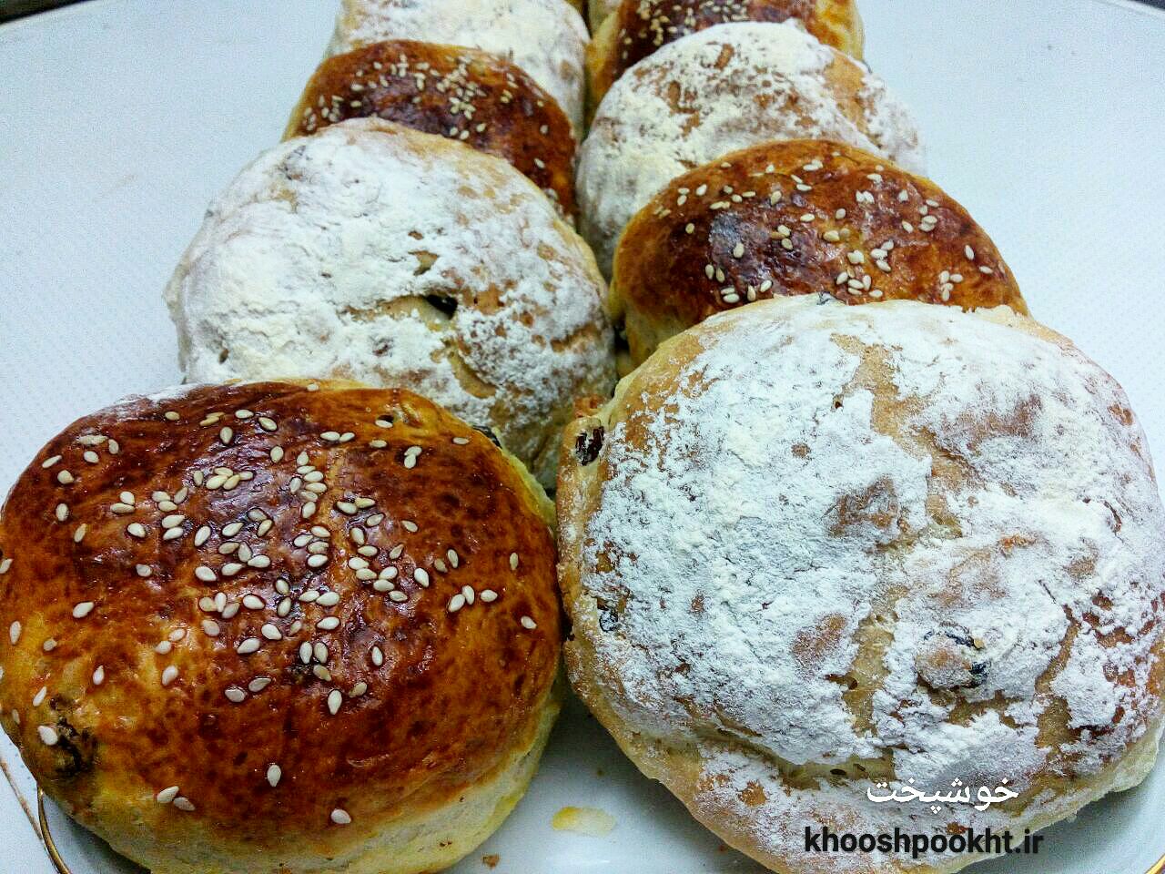 پخت نان در تنورگازی