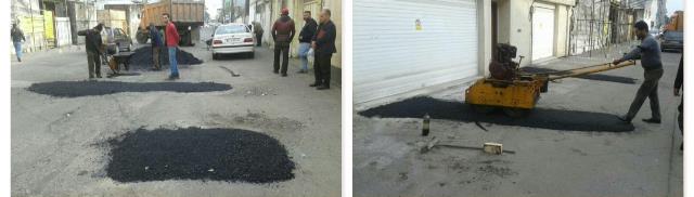 گزارش تصویری از لکه گیری آسفالت و فعالیتهای عمرانی مناطق پنجگانه شهرداری رشت (بخش دوازدهم) 18 999052