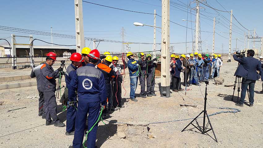 امداد و نجات از روی پایه برق، کارگاه آموزشی، ایمنی برق