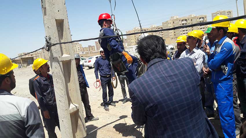 امداد و نجات در برق ، ایمنی برق ، کارگاه آموزشی ، رضا نیک پیام