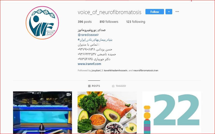 https://www.instagram.com/voice_of_neurofibromatosis/