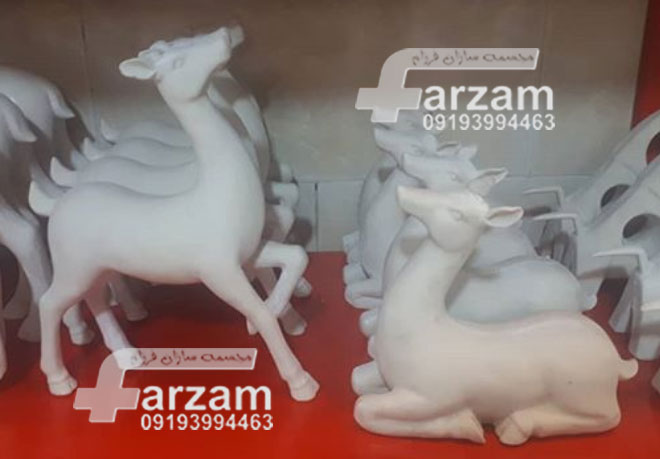 مجسمه گوزن رزین