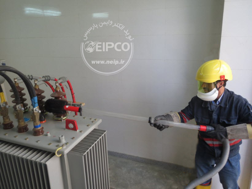 خط گرم پست زمینی فشار متوسط