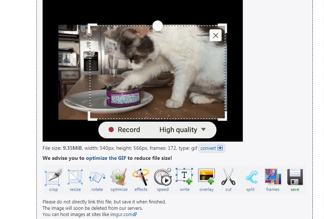 ساختن فایل GIF